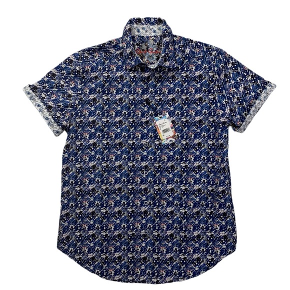 NWT Robert Graham Boise Short Sleeve Shirt - Picture 2 of 8